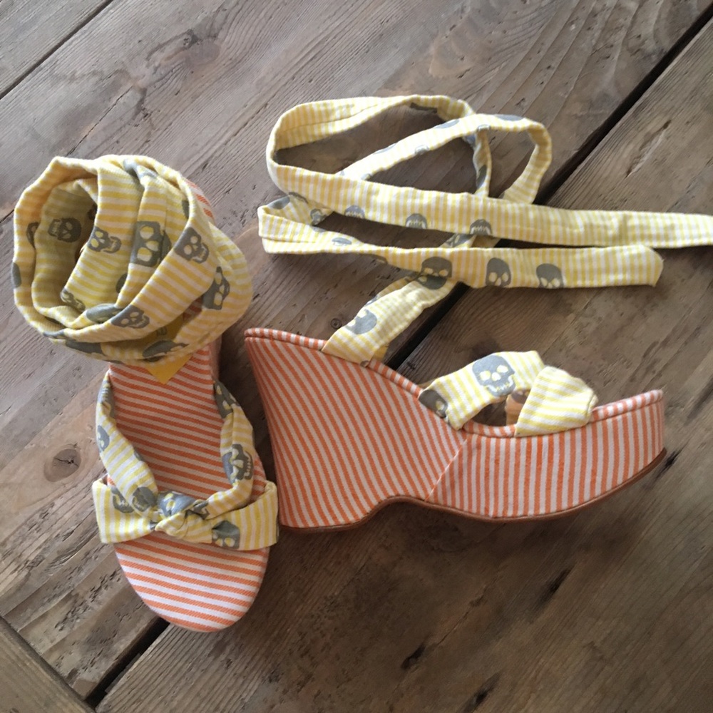 BRAZILIAN DESIGNER PLATFORM WEDGES